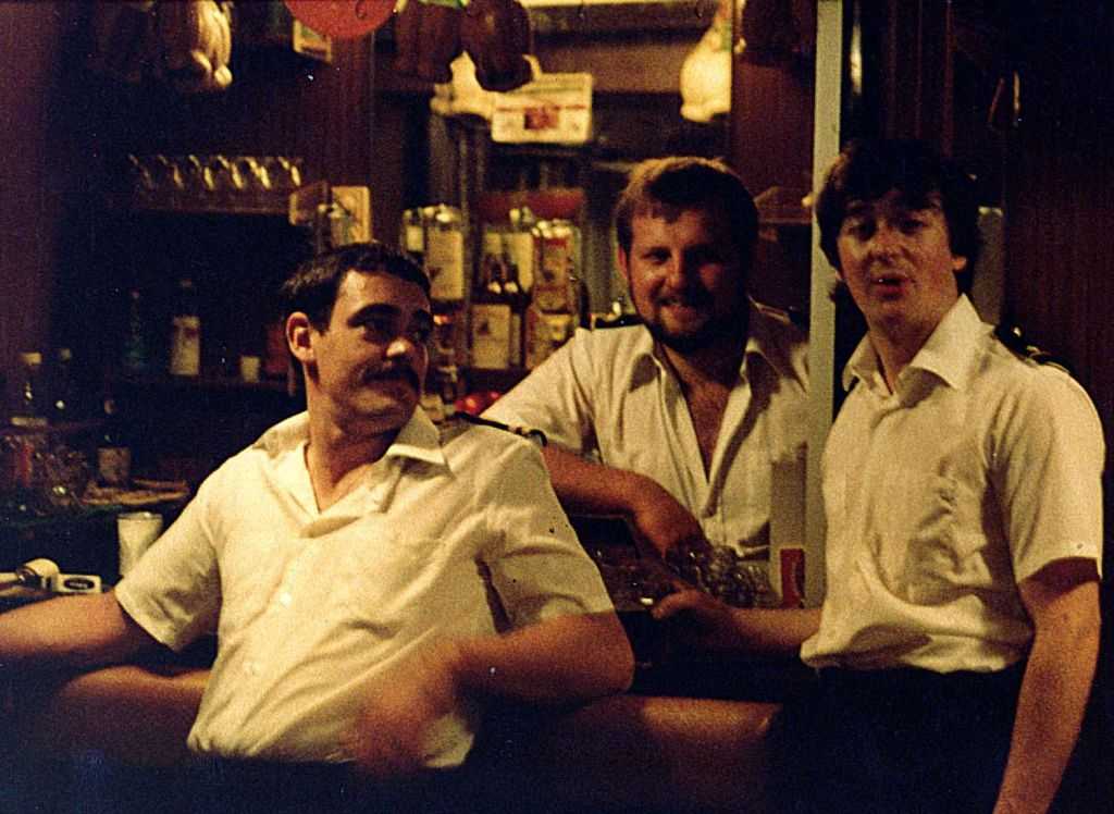 Willie Meredith, ? , Neil Buchan.
