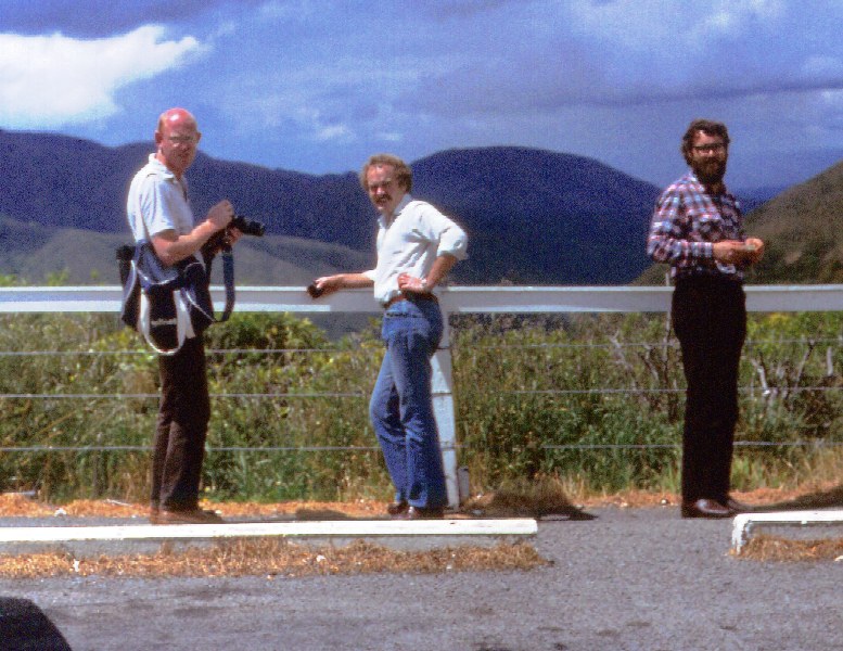 Bev Hatch, Tony Spoor, Martin Smith.
New Zealand 1983
