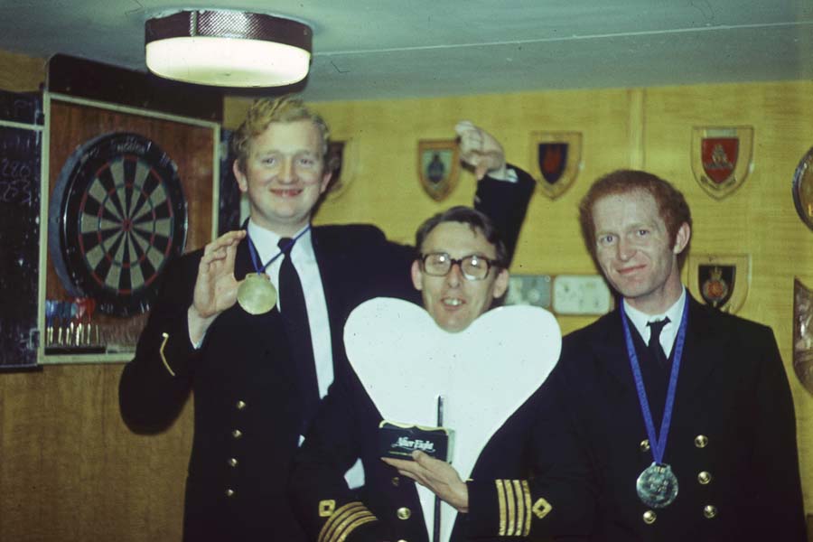 Andy August, John Pearson, Joe Butler.
