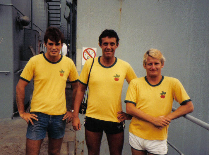 Appleleaf Armilla Sports Team 1983
Jon Hobbs, Mike Critchlow, Chris Gatenby.
