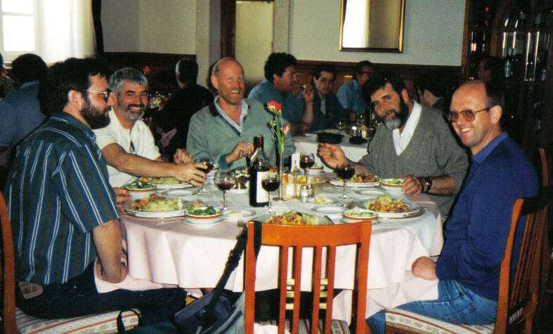 Sir Geraint/Resource at Dubrovnik
Sinclair, Truscott, Hatch, Gerrard, Quigley.
Excursion from Split after it was re-opened to tourists.
