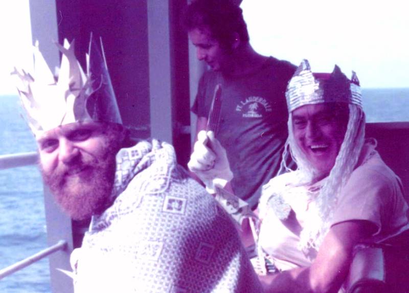 Mel Whatmough & Maurice
Tarbatness 1977
