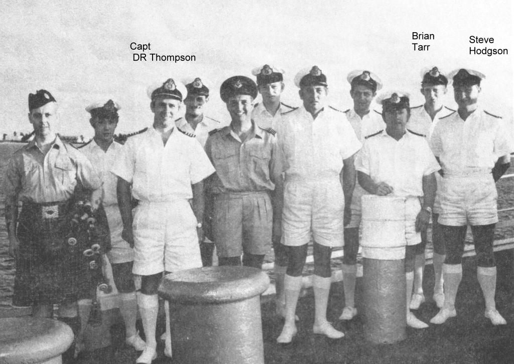 Wave Ruler Handover
Gan October 1970
CEO George Thom(p)son standing to the right of the R.A.F. Officer.
