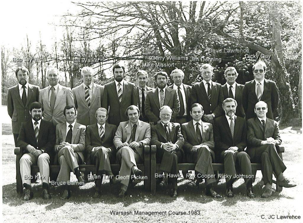Warsash Management Course 1983
