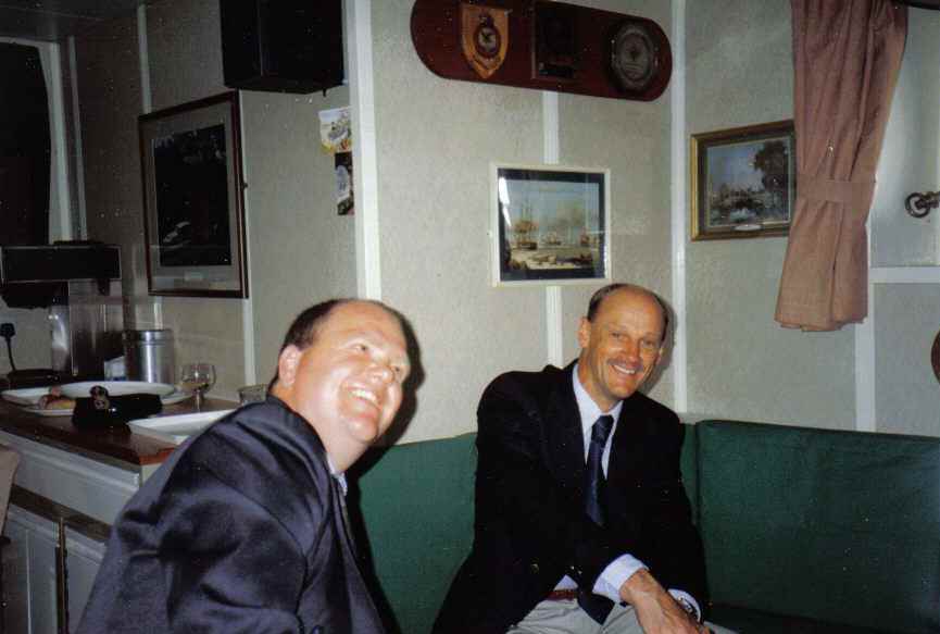 CPO SA Kevin Hancock and SSK Steve Williams 
