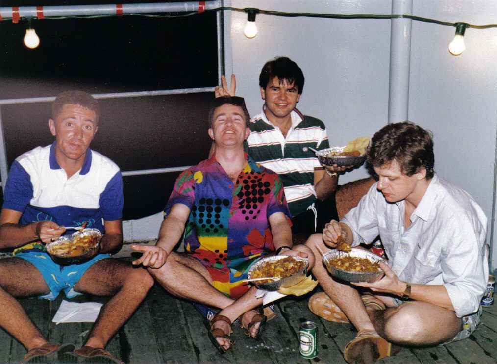 ... Ron Hornsby, Fran Wauchope?,  ....
