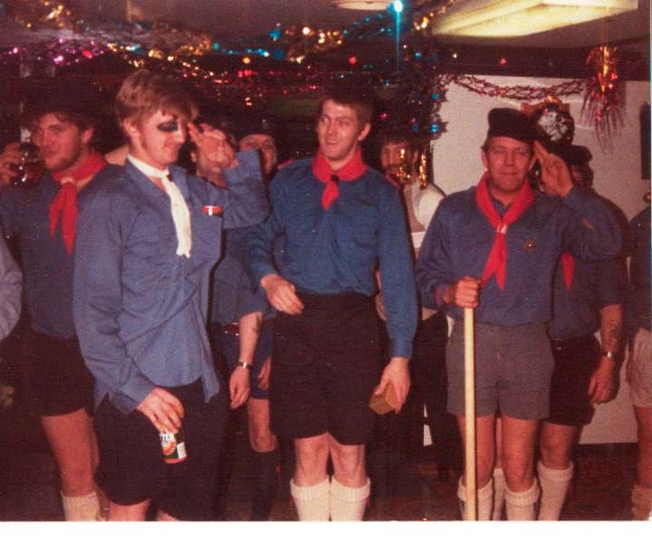 ? , Pete Ferguson and Terry Jewitt 
RFA FORT AUSTIN 1983
