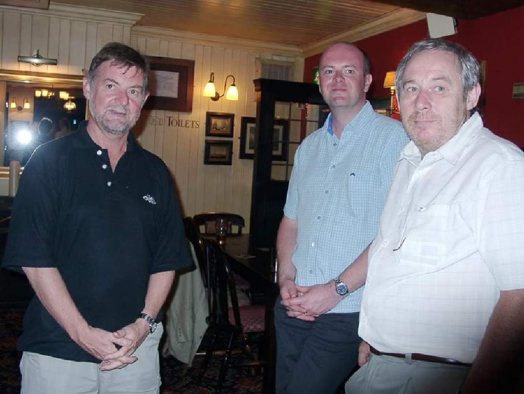 Jim McKie, Simon Williams, Steve Dawson.
