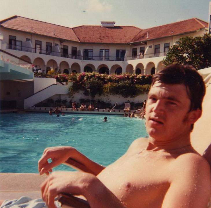 Barry Roberts 
Nyali Beach Hotel 1971
