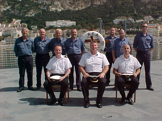 STON Dept RFA Fort Rosalie Gibraltar 
