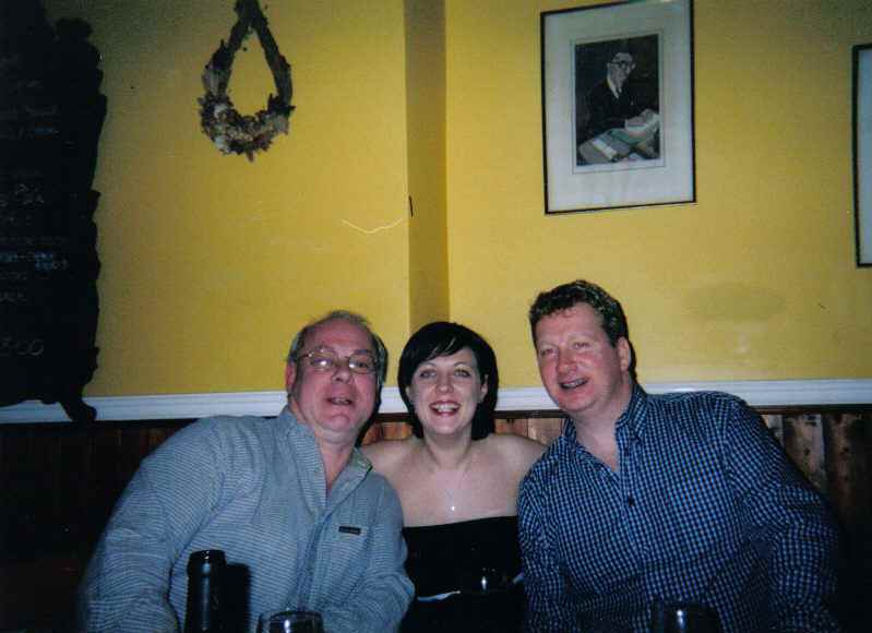 Gary Faithful, Liz Mayberry and Grant Blackwood 
