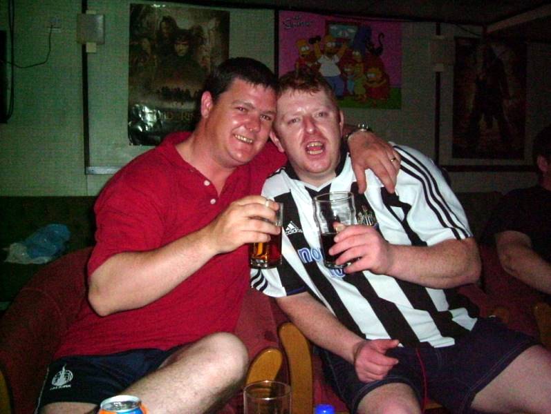 Dave ? and Kev Watson. 
