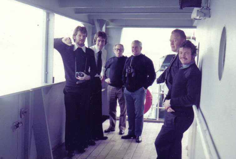 STON Officers RFA Lyness
 including Maurice Mills, Terry Glazcher and Mike Rogers. 
