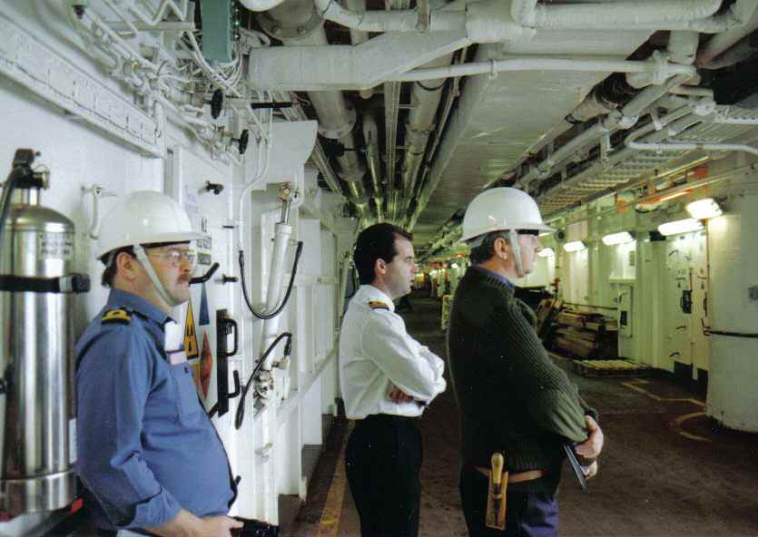 Messrs Balshaw, McGuire and SSK Iain McIntyre


