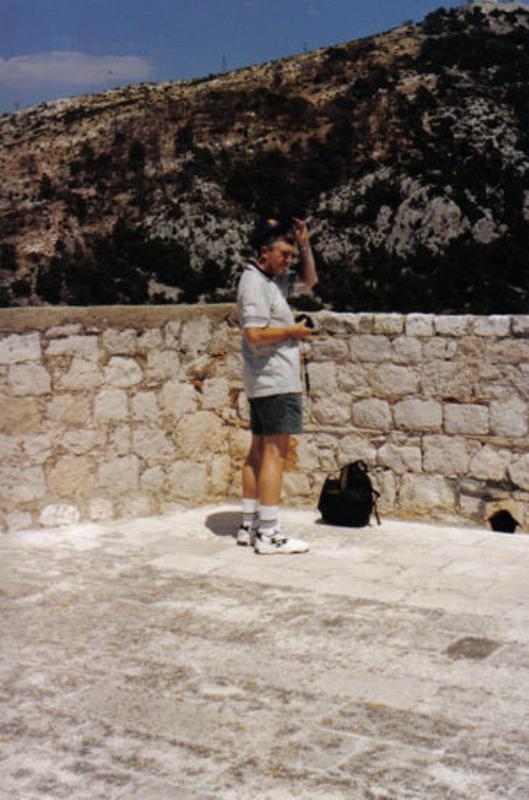  Barry Roberts on the Island of Hvar
RFA Fort Grange 1999 

