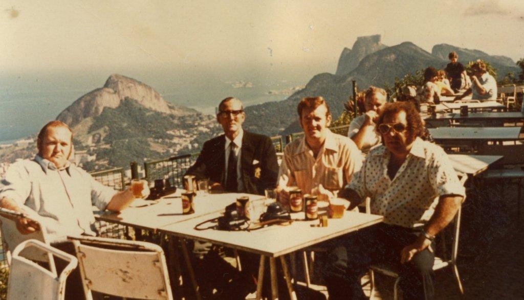 Dick Morley, Albert Pierce, Dennis Jessop and Ray Warley 
RFA Resource in Rio 
