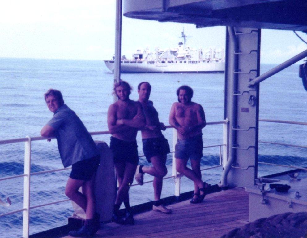 Richard ?, Graham Little, Peter Bache and Ray Warley 
RFA Resource 
