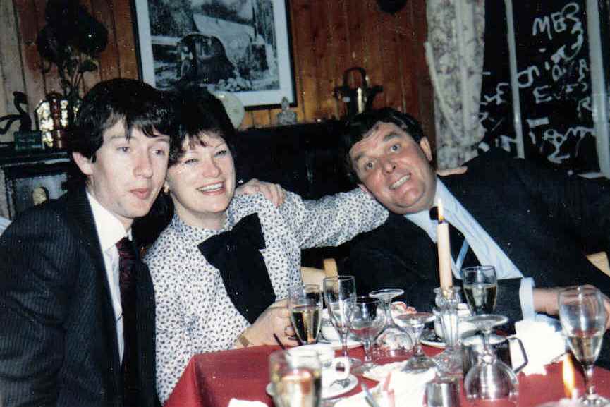 Brian Innes, Margaret Ward and Alan Hebron 
