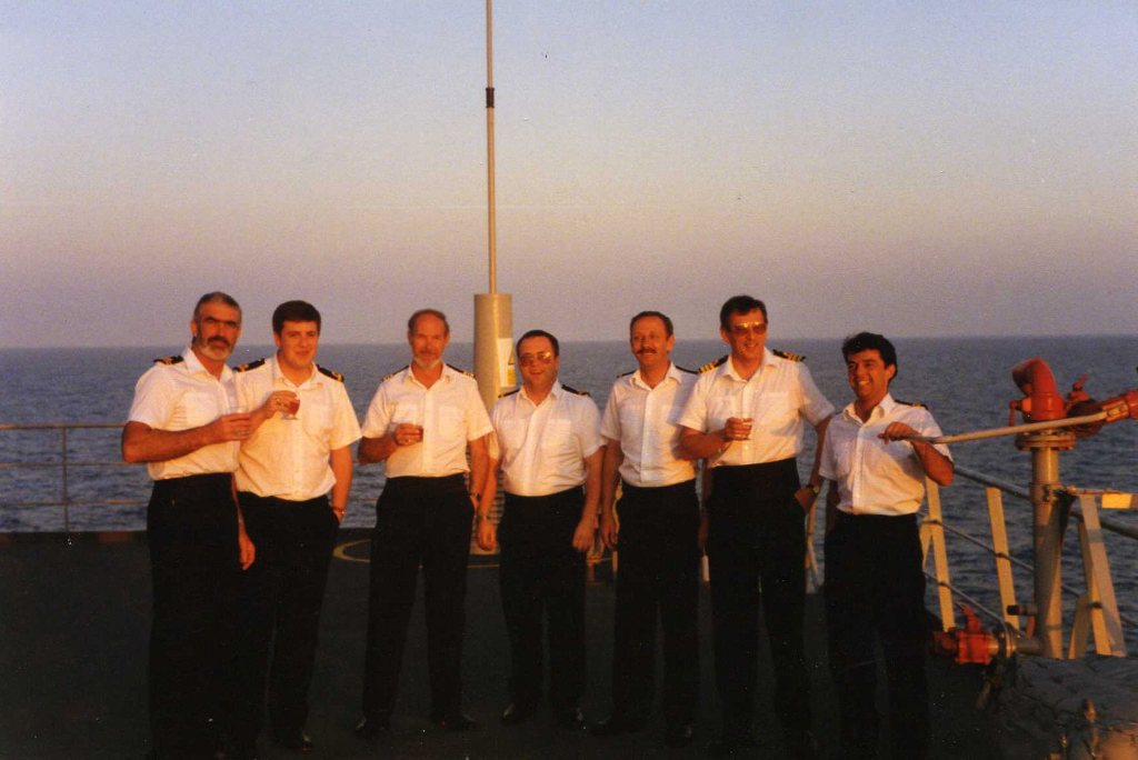 STON Officers RFA Fort Victoria 
