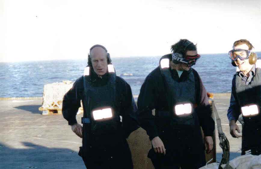 Dick Wilson,  ?, and Neil Rowney 
