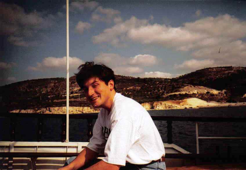 Dougie Henderson 
Souda Bay, Crete, 1990. 
