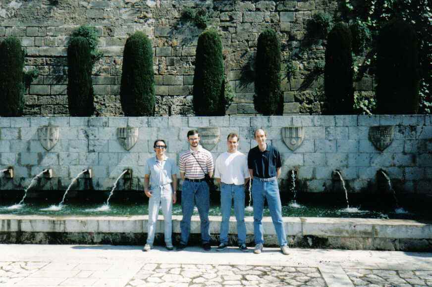 Messrs Lewis, Brown, Phillips and Bishop
Palma 1991 
