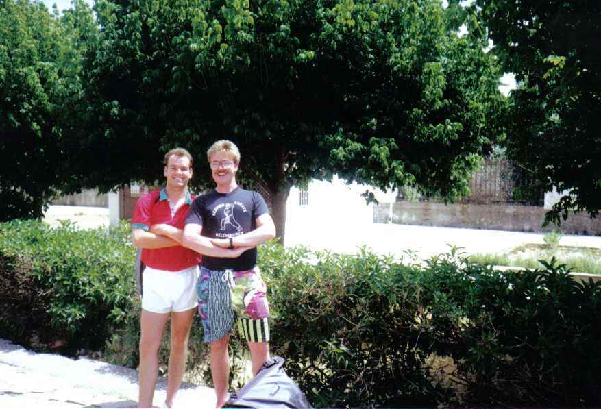 Martin Phillips and Tom Marchbanks 
