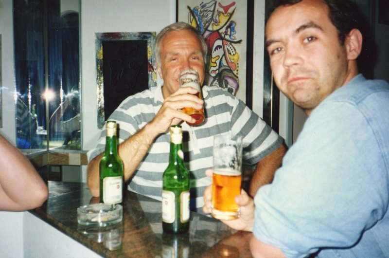 Trevor Harris and Gareth Thomas, Split 1994. 
