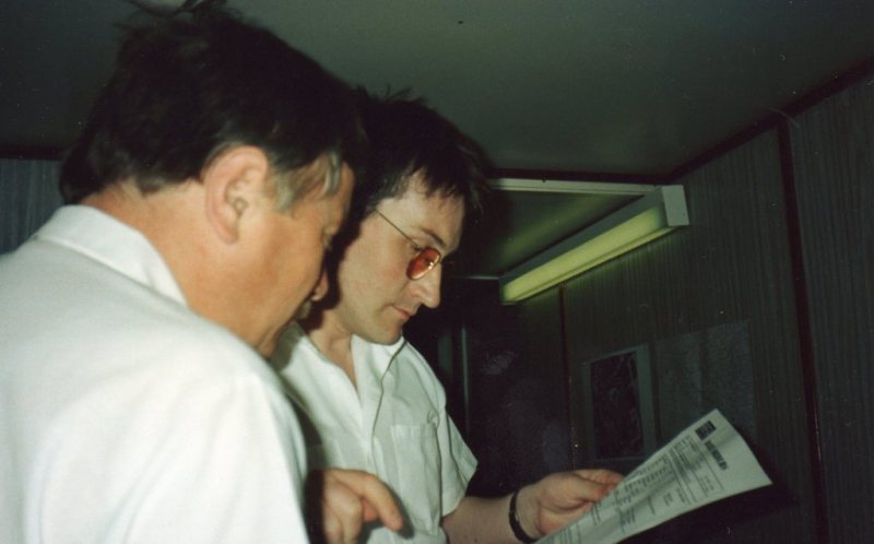 Dave Maunder and Dougie Henderson 
Fort Grange 1994 
