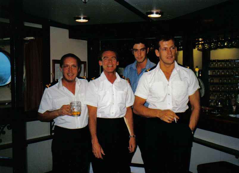  Andy Jackson, Brian Williams, Matt Perry and Martin Jenner 
RFA Fort Grange Split
