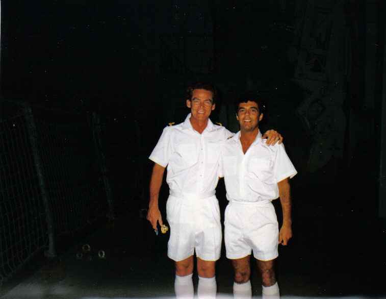 Brian Williams and Nigel Hughes 
