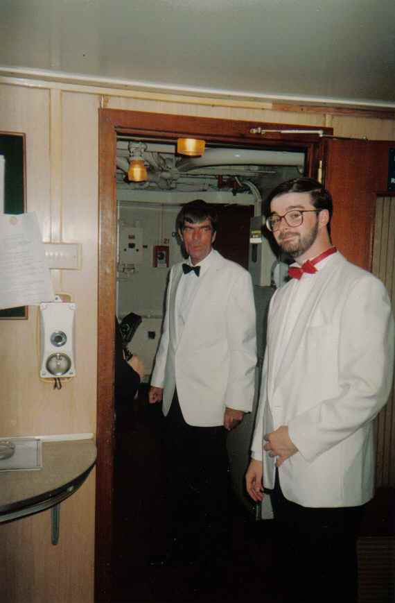 Ian Nicholson and Dougie Brown 
