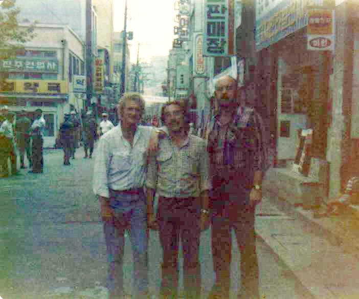 Richard Searle, Dave Garland and John March 
