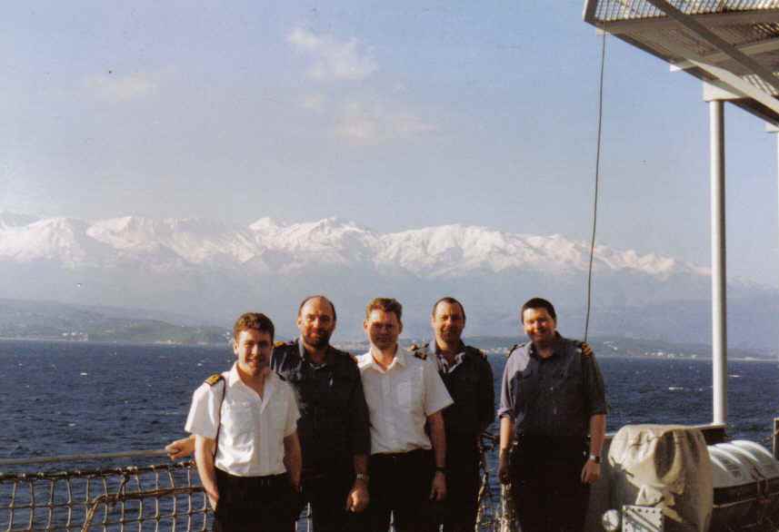 ? Mike Salmon, David Rankin, ? Trevor Hawkins
