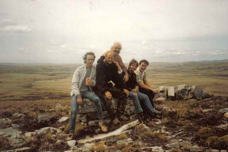 Bob Hockney, Steve Williams, Hughie Hoole, ?, ? 
