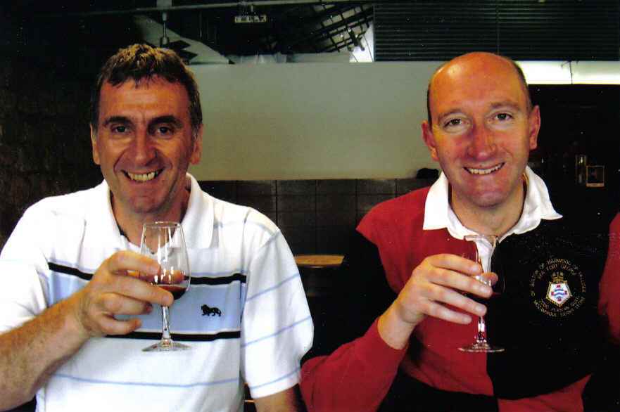 Jedd Lafferty and Andy Bishop 
