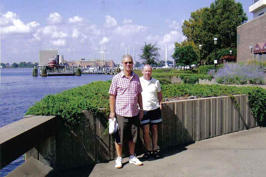 Dave Freeman and Mark Birchall 
Norfolk Virginia, 2006 
