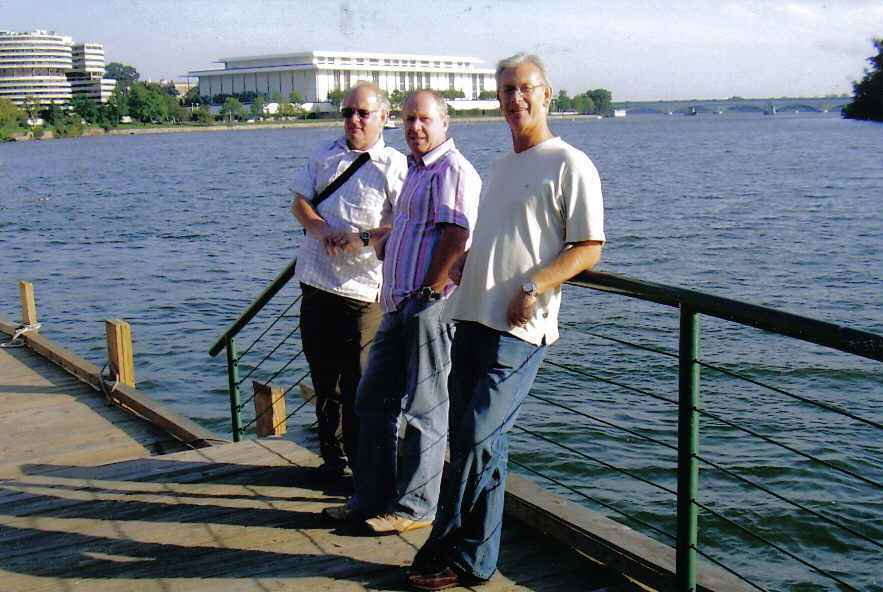 Roy Greenhalph, Mark Birchall and Dave Freeman 
Washington, 2006 
