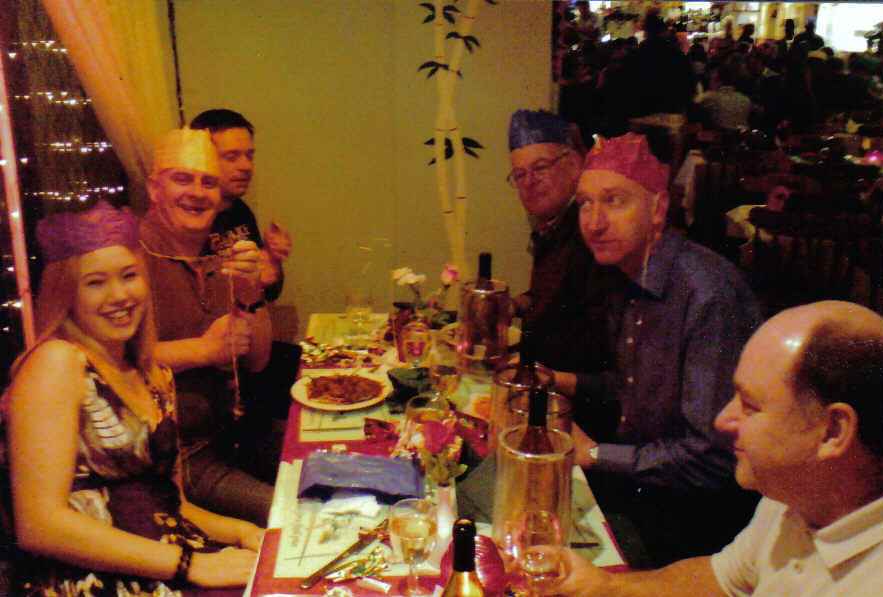 Fort Rosalie Xmas meal, Weymouth 2006. 
