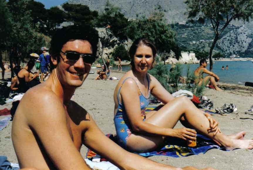 Matt Perry with Captain Army Rations Platoon Split Croatia 
