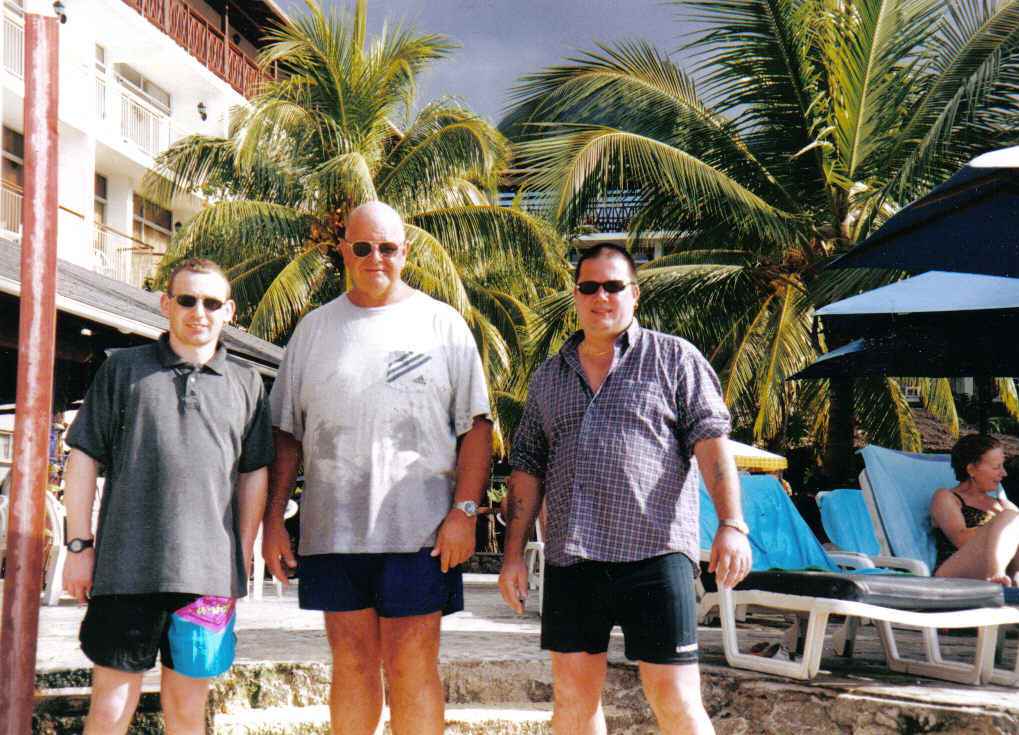 Brian Wright, Brian Fowler and Mark ? 
 Fort George 
