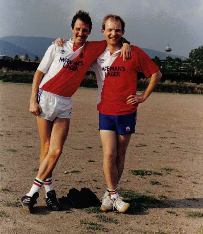 Sandy Brodie and Colin Smith 
