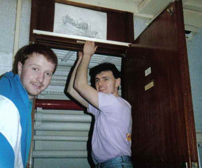 Dai Griffths and Lenny Ross 
