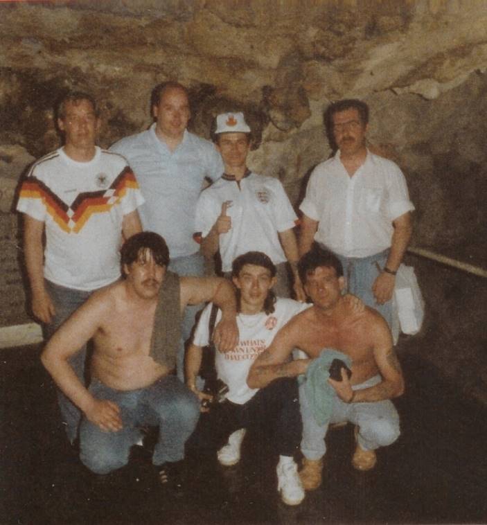 Jock Taylor front left
