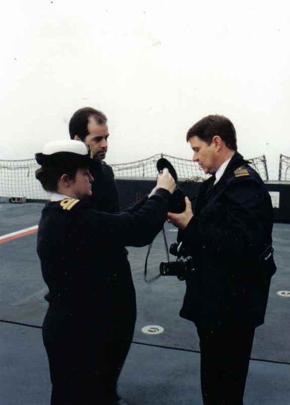 ?, Pete McGuire PTO & Ian Gough
