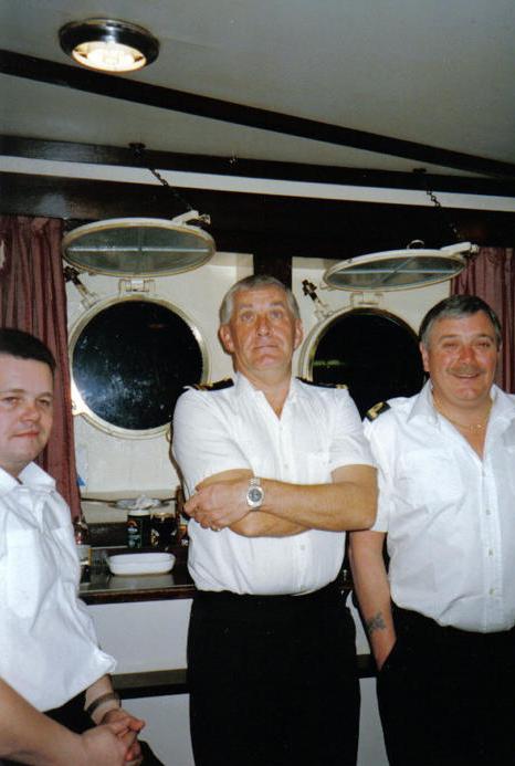 Tony Davies, Eric Fisher and David Maunder 
