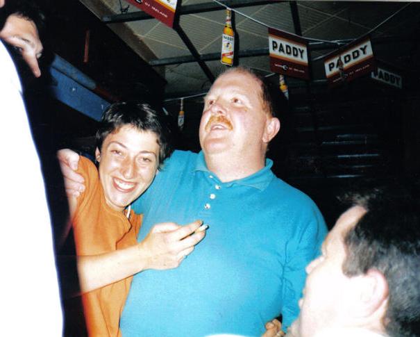 Mary-Ann Lou (Deck Officer) and Derek Nicholson. 
