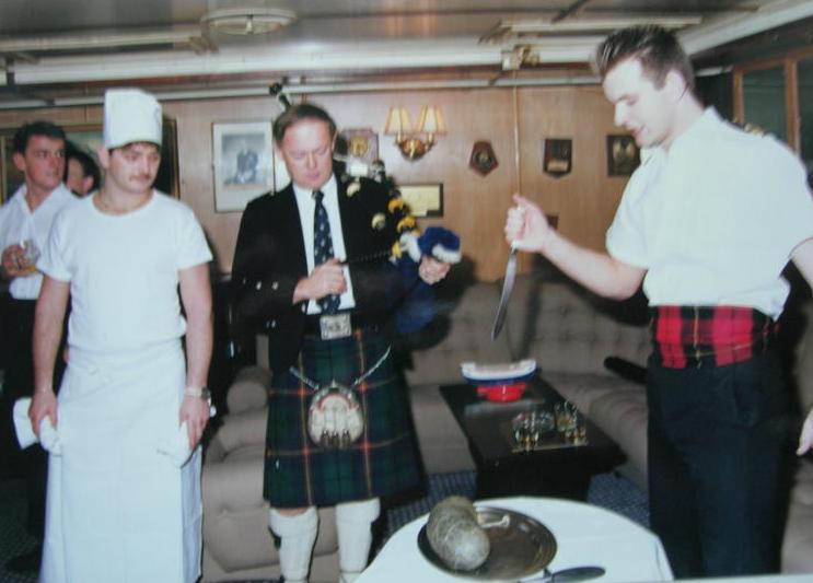 DSTON Donald Carmichael RFA Regent (WITH BAG PIPES) 
