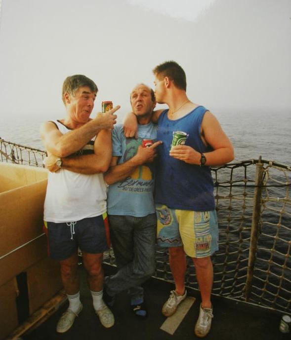 Vic Brady, Alec Imrie and Dougie Friels 
