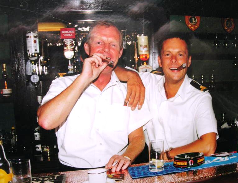 Jim Tucker and Cliff Rowe 
